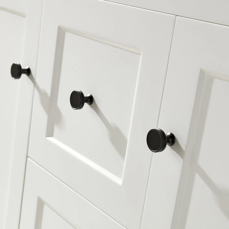 Harrington Floor PVC Cabinet Vanity 1200mm (Matte White) (Double Bowl) Poseidon