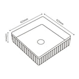 CA415SQ Above Counter Basin Poseidonbk