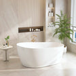 Cannes Freestanding Bathtub - Matt White mercioaustralia