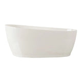 Cannes Freestanding Bathtub - Matt White mercioaustralia