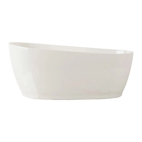 Cannes Freestanding Bathtub - Matt White mercioaustralia