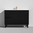Brighton Freestanding PVC Vanity 1200mm (Single Bowl) (Matte Black) Poseidon