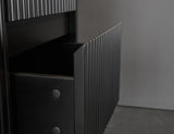 Brindabella Wall Hung PVC Cabinet 1200mm (Single Bowl) (Matte Black) Poseidon