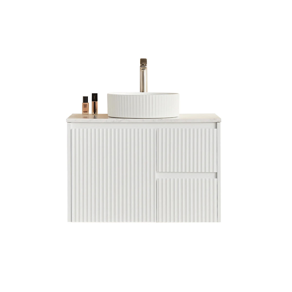 Brindabella Wall Hung PVC Cabinet 750mm (Matte White) Poseidon