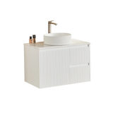 Brindabella Wall Hung PVC Cabinet 750mm (Matte White) Poseidon
