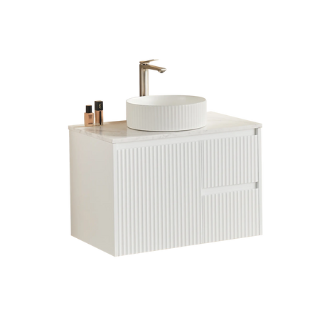 Brindabella Wall Hung PVC Cabinet 750mm (Matte White) Poseidon