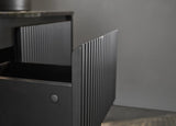 Brindabella Wall Hung PVC Cabinet 900mm (Matte Black) Poseidon