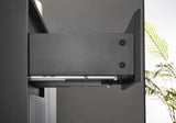 Brindabella Wall Hung PVC Cabinet 900mm (Matte Black) Poseidon