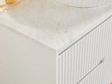 Carrara White Marble Stone Top- Silica Free Quartz Stone Poseidonbk