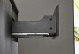 Brindabella Wall Hung PVC Cabinet 900mm (Matte Black) Poseidon