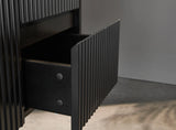 Brindabella Wall Hung PVC Cabinet 900mm (Matte Black) Poseidon