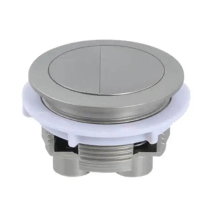 BTW Round Cistern Button – Brushed Nickel mercioaustralia
