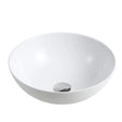 Chur 03 Counter-top Round-edged Square Basin - Touchline White mercioaustralia