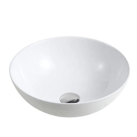 Chur 03 Counter-top Round-edged Square Basin - Touchline White mercioaustralia