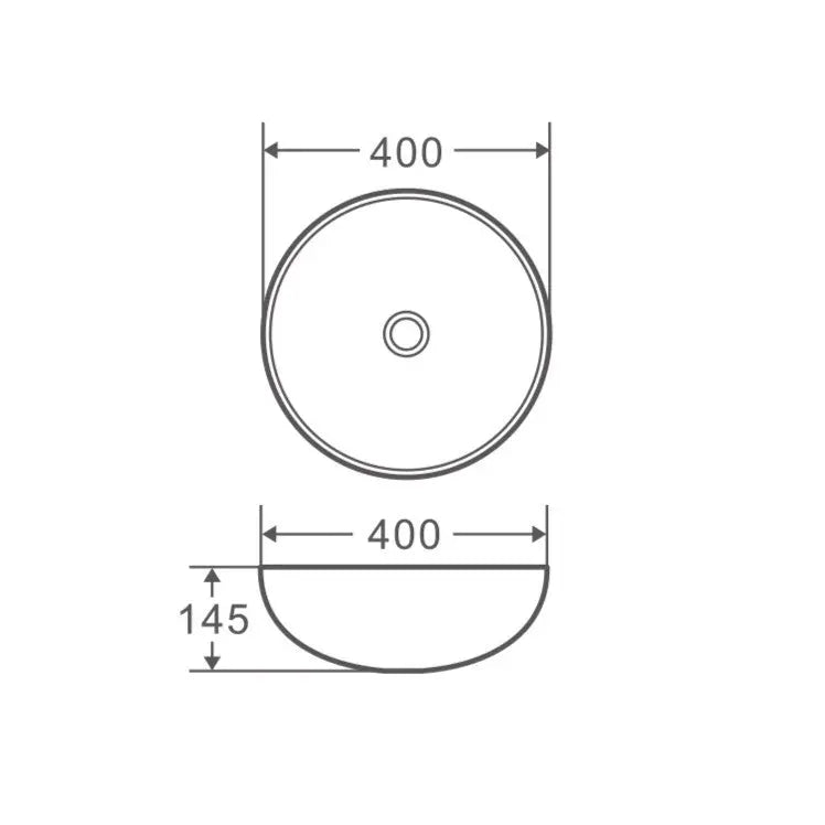 Chur 03 Counter-top Round-edged Square Basin - Touchline White mercioaustralia