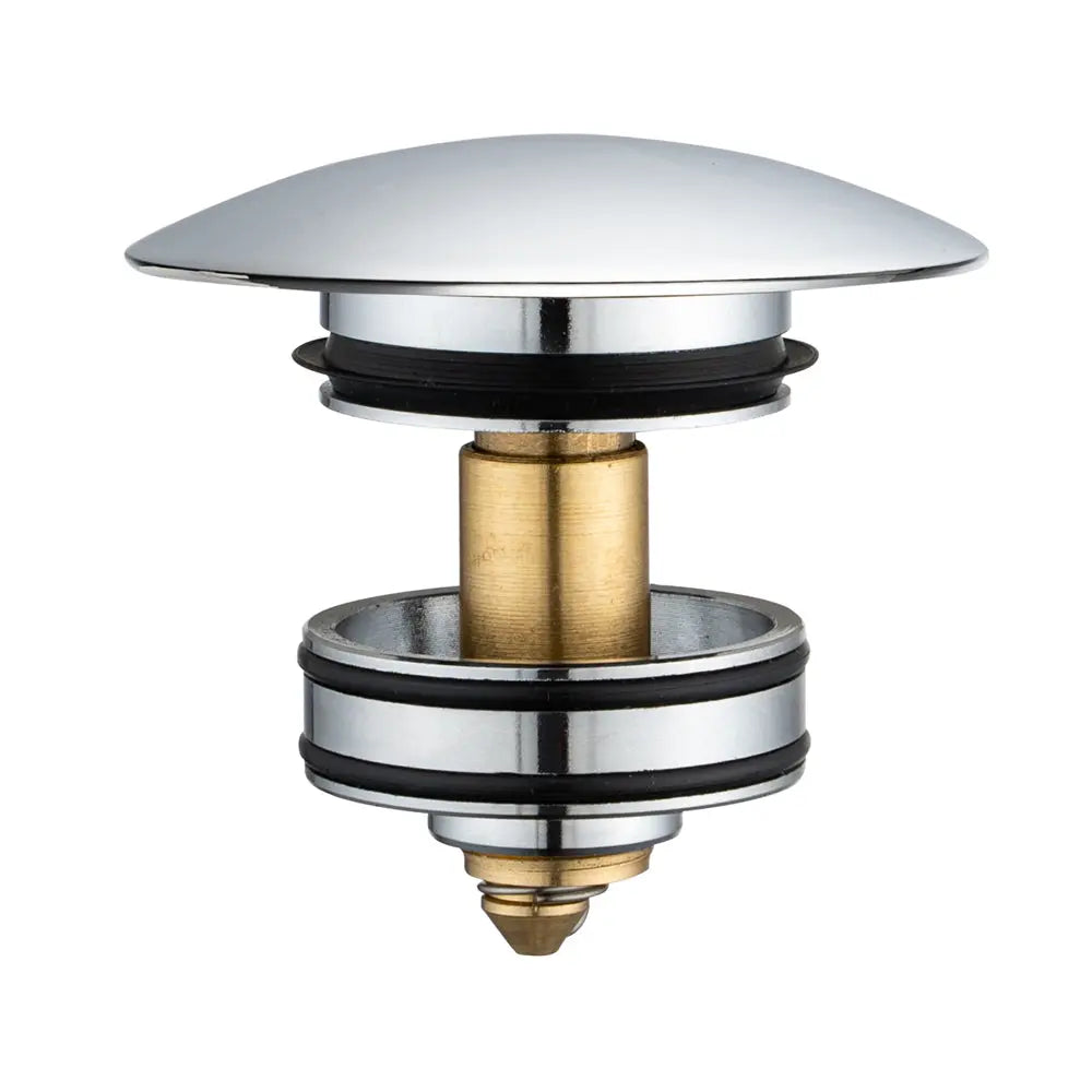 40mm Chrome Pop Up Waste Universal Non Overflow Aquaperla