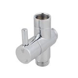Chrome Bidet Diverter Aquaperla