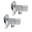 Chrome Washing Machine Taps One Pair Aquaperla