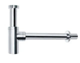 Chrome Basin Bottle Trap 32mm Solid Brass Aquaperla