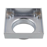 115x115mm Chrome Tile Insert Drain Aquaperla