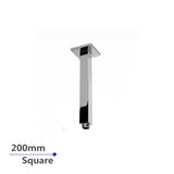 200mm Chrome Ceiling Shower Arm Aquaperla