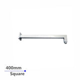 400mm Chrome Wall Shower Arm Aquaperla