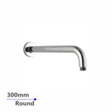 400mm Chrome Wall Shower Arm Aquaperla