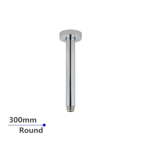 300mm Chrome Ceiling Shower Arm Aquaperla