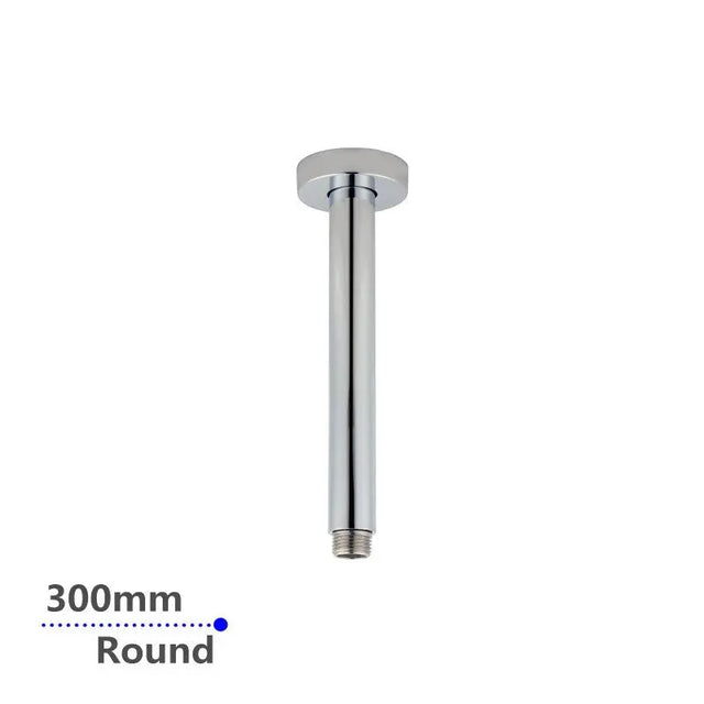 300mm Chrome Ceiling Shower Arm Aquaperla