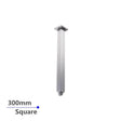 300mm Chrome Ceiling Shower Arm Aquaperla