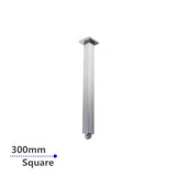 300mm Chrome Ceiling Shower Arm Aquaperla