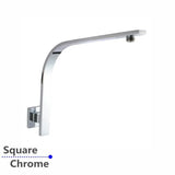 Chrome Wall Shower Arm Aquaperla