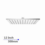 300mm Chrome Shower Head Aquaperla