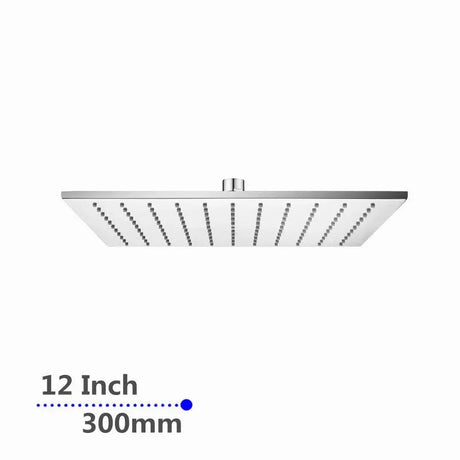 300mm Chrome Shower Head Aquaperla