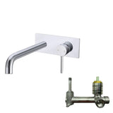 LUCID PIN - Chrome Spout Mixer Aquaperla