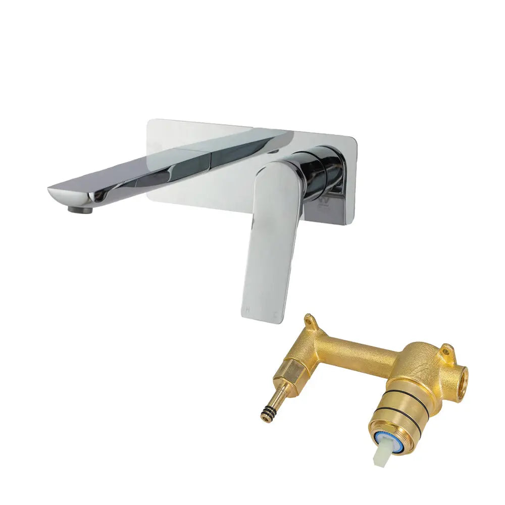 RUSHY - Chrome Spout Mixer Aquaperla