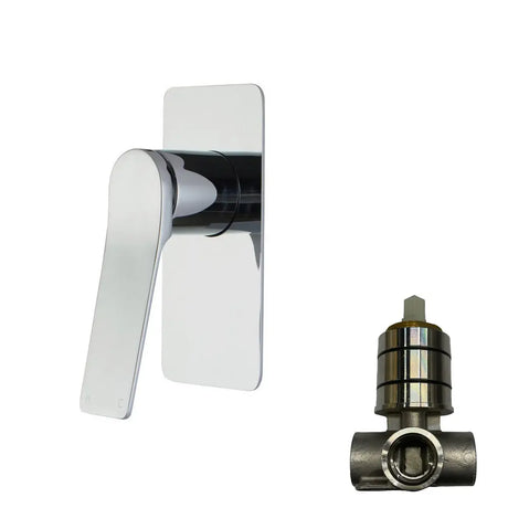 RUSHY - Chrome Wall Mixer Aquaperla