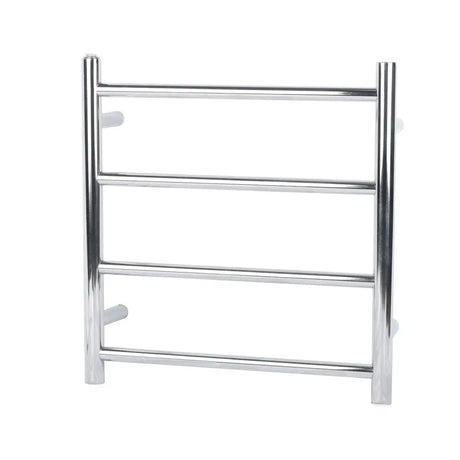 Chrome Heated Towel Rack 4 Bars Aquaperla
