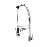 Chrome Pull Out Kitchen Mixer Aquaperla