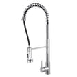 Chrome Pull Out Kitchen Mixer Aquaperla