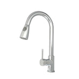 Chrome Pull Out Kitchen Mixer Aquaperla