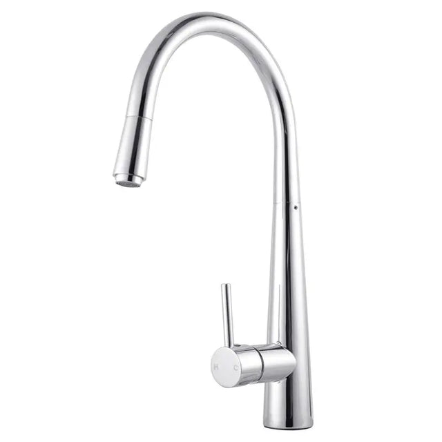 Chrome Pull Out Kitchen Mixer Aquaperla
