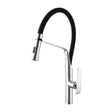 Chrome Pull Out Kitchen Mixer Aquaperla