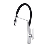 Chrome Pull Out Kitchen Mixer Aquaperla