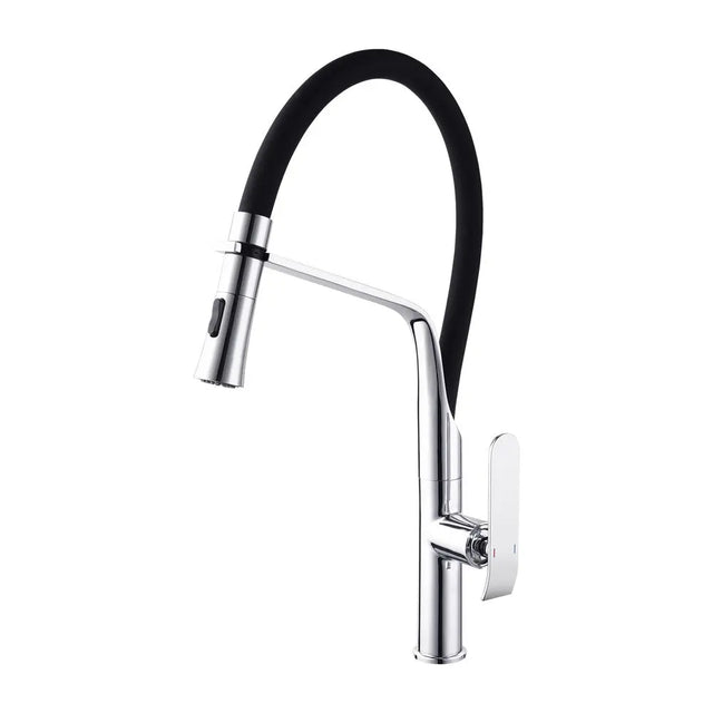 Chrome Pull Out Kitchen Mixer Aquaperla