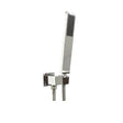 Chrome Shower Rail with Handheld Shower Aquaperla