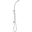 Chrome Shower Rail Aquaperla