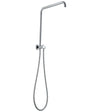 Chrome Shower Rail Aquaperla