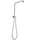 Chrome Shower Rail Aquaperla
