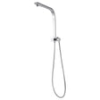 Chrome Shower Rail Aquaperla
